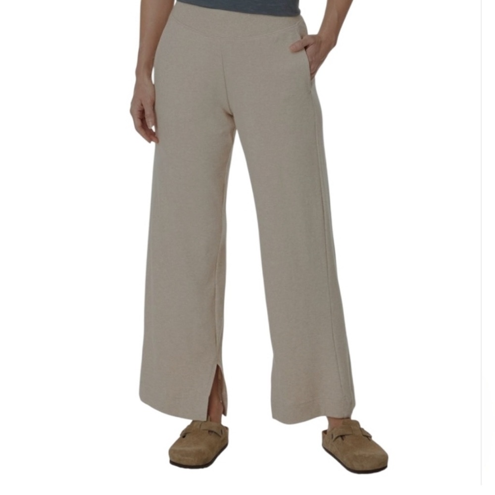 Pact Cream Wide Leg Pants